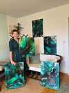 Transform your space with inspirational water art.