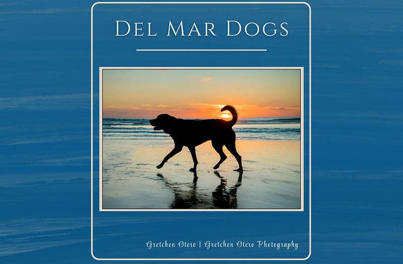 Del Mar Dogs - 8.5 x 11 Hardcover Coffee Table Book