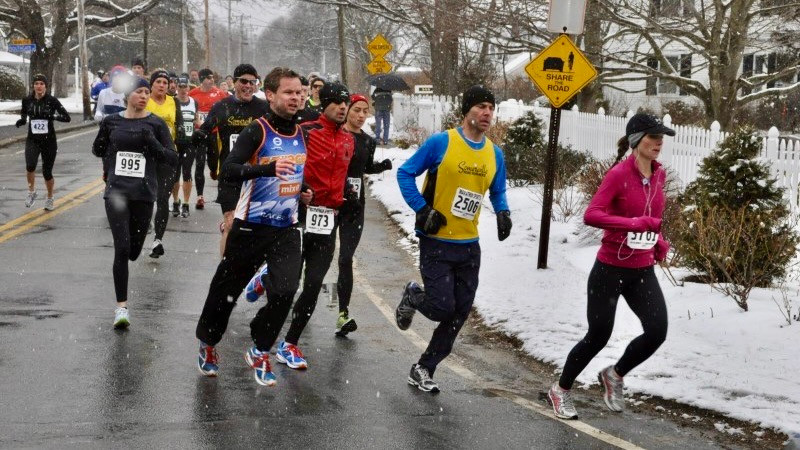 Matin Potter running Hyannis Half Marathon 2011 | alotté