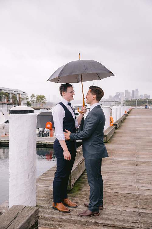 Sydney Elopement at Pyrmont Wedding Registry Sydney