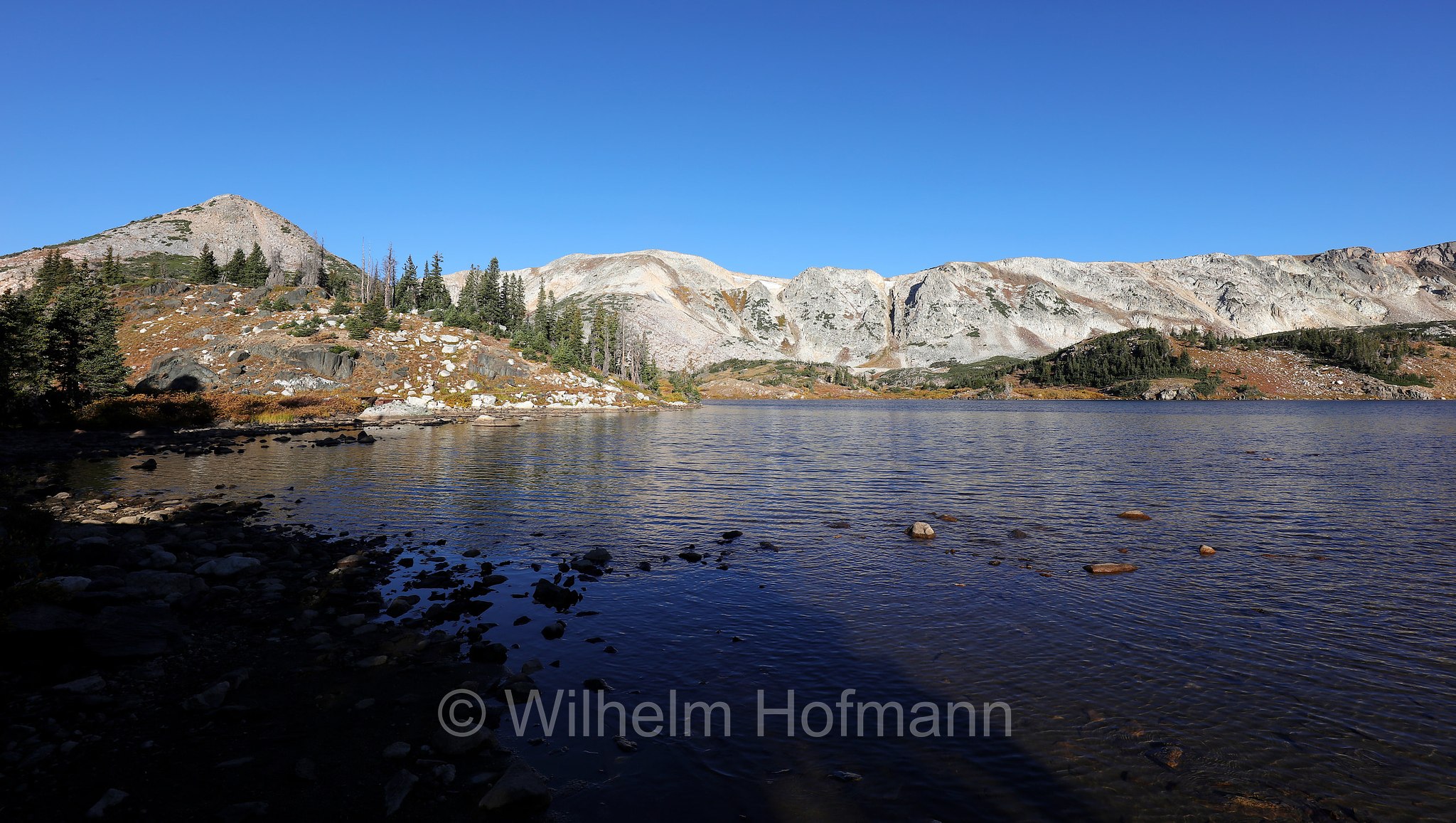 Libby Lake, Sugarloaf Mountain, Medicine Bow Mountains, Wyoming, USA
