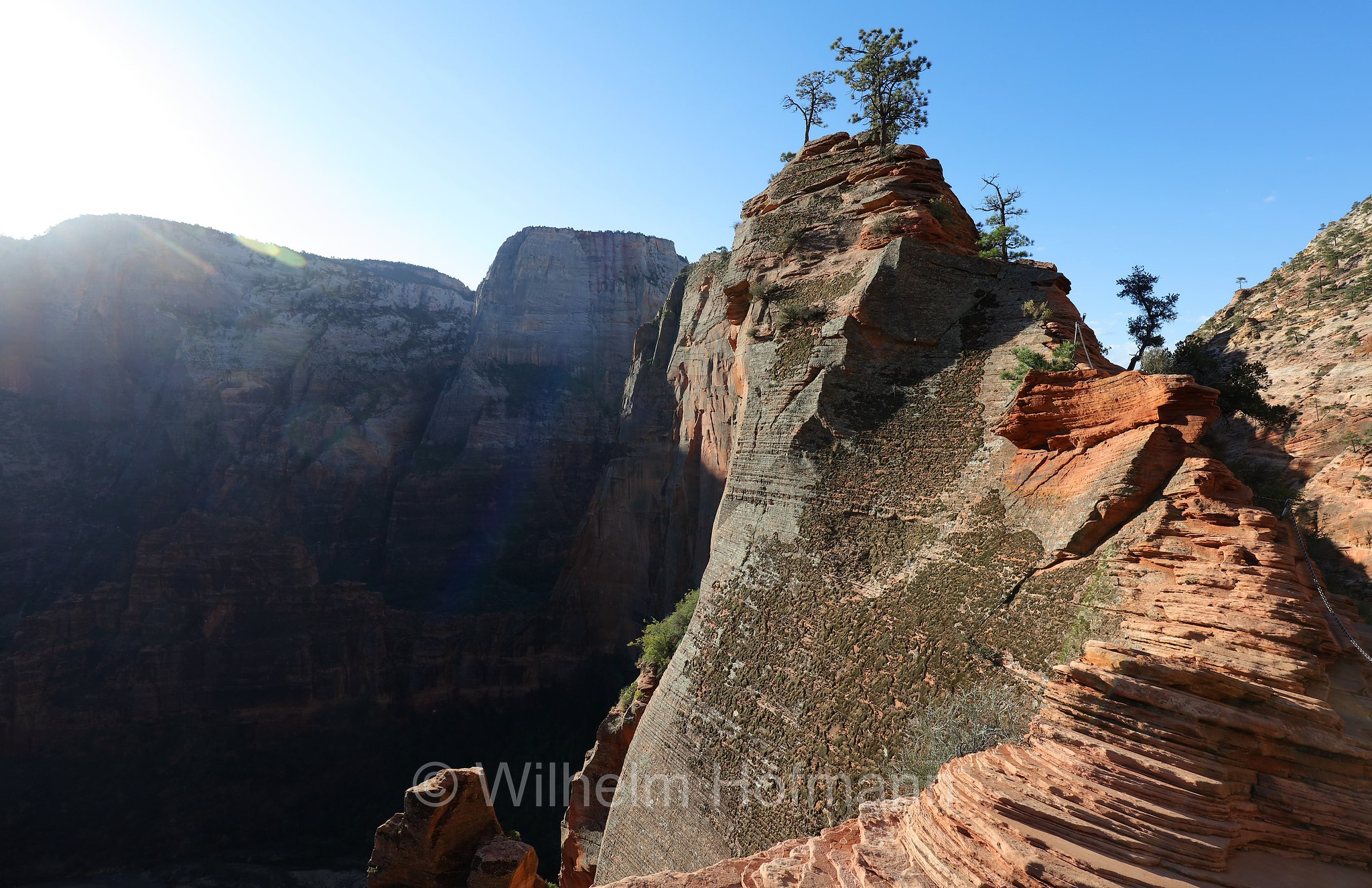 Angel's Landing Trail, ﻿Zion National Park, Zion-Nationalpark, Parco nazionale di Zion, Utah, USA