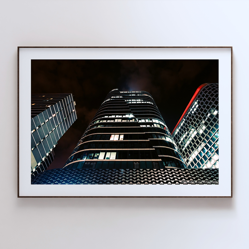 COLLECTION - URBAN GEOMETRY HORIZONTAL - "Between Three" - LIMITED EDITION 10 of 10