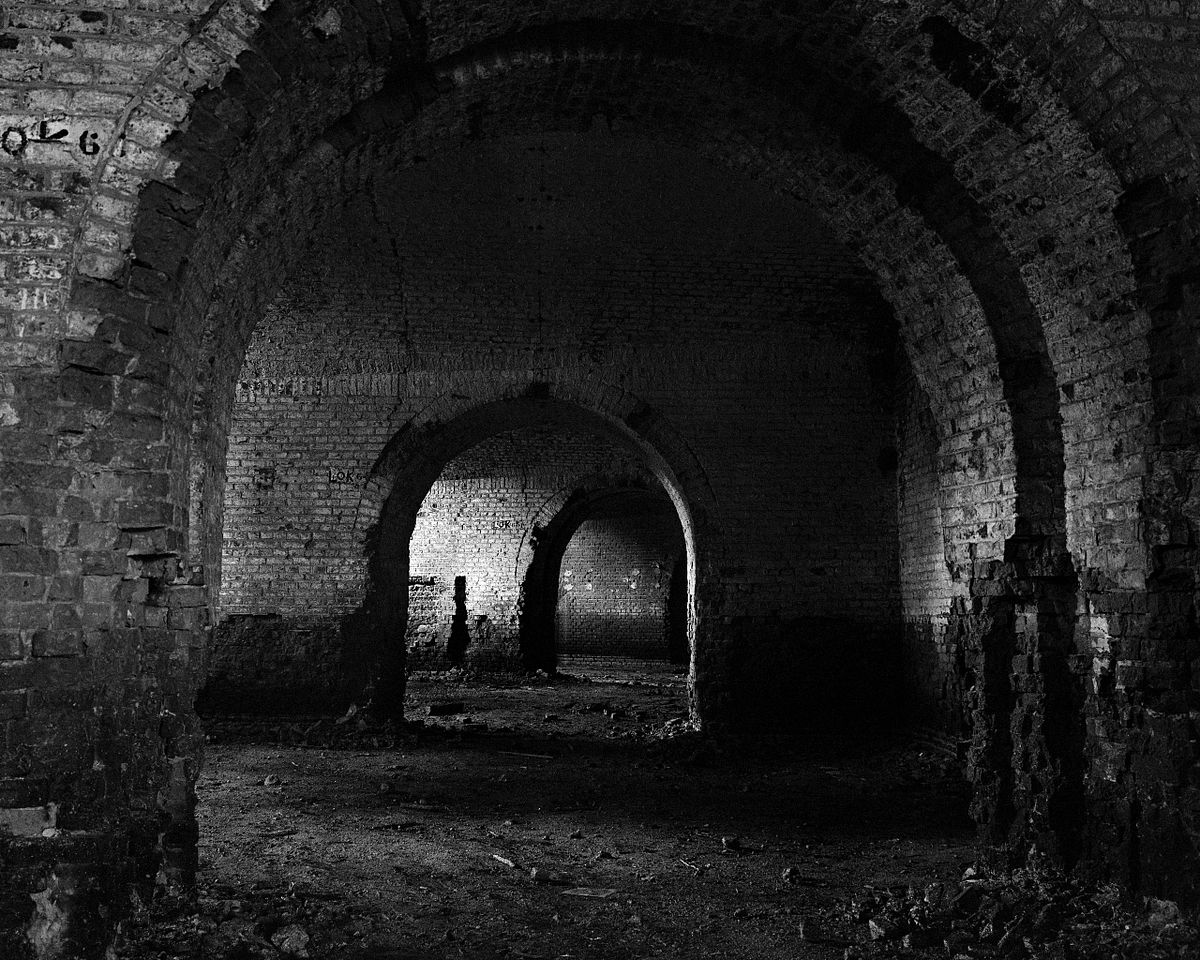 Lower gallery of the Reduit at Fort VI