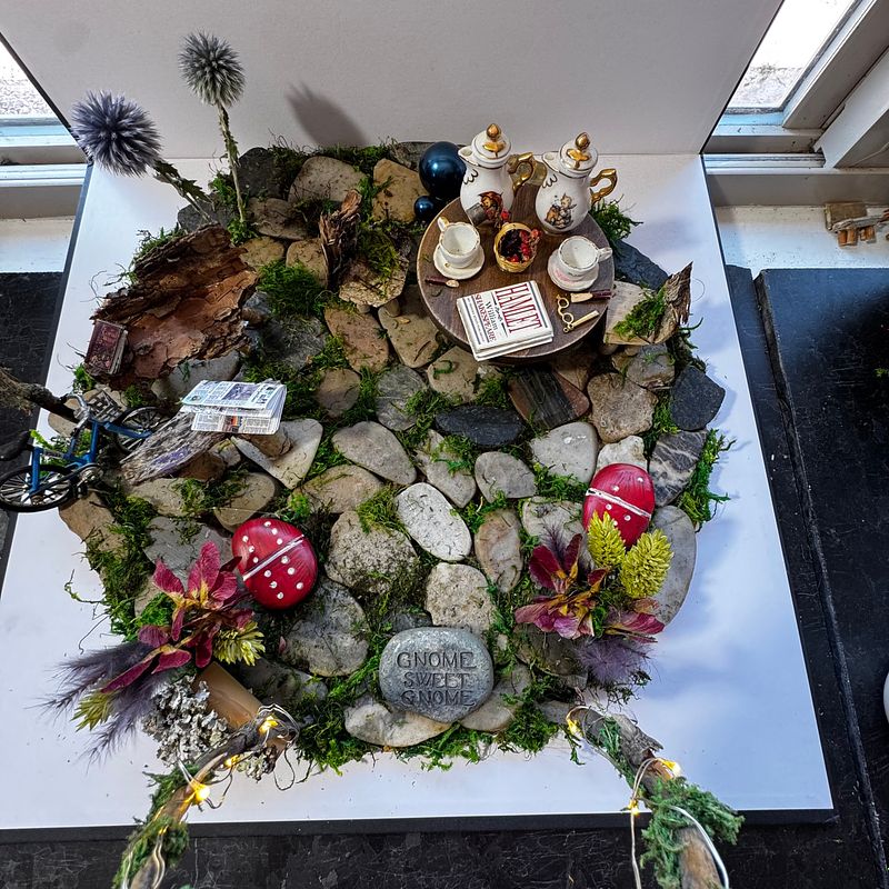 Gnome Sweet Gnome Fairy Garden