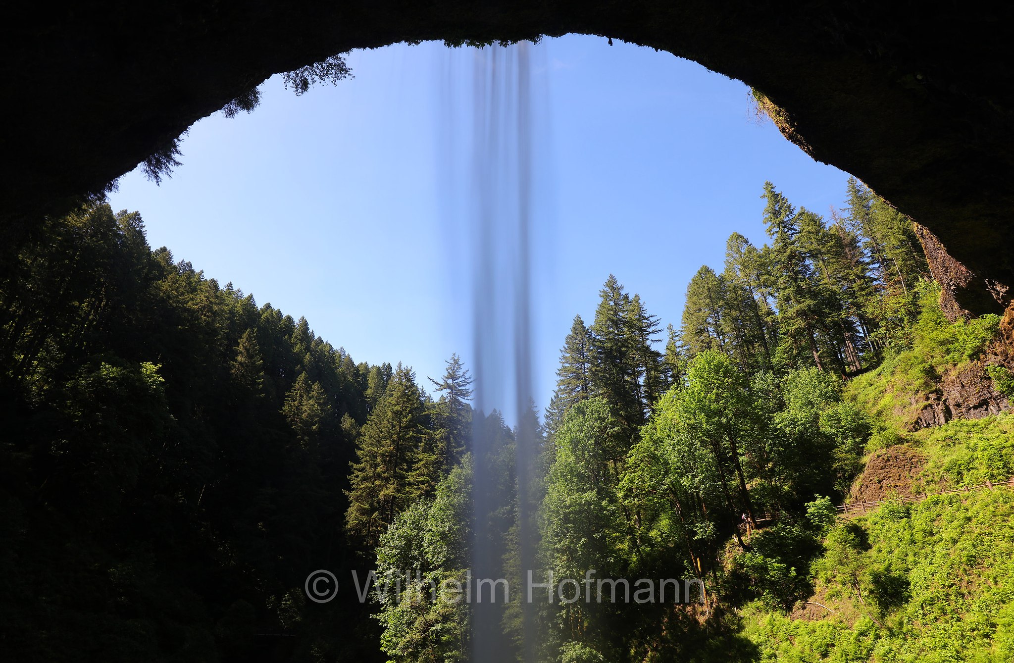Silver Falls, Silver Falls State Park, Oregon, USA