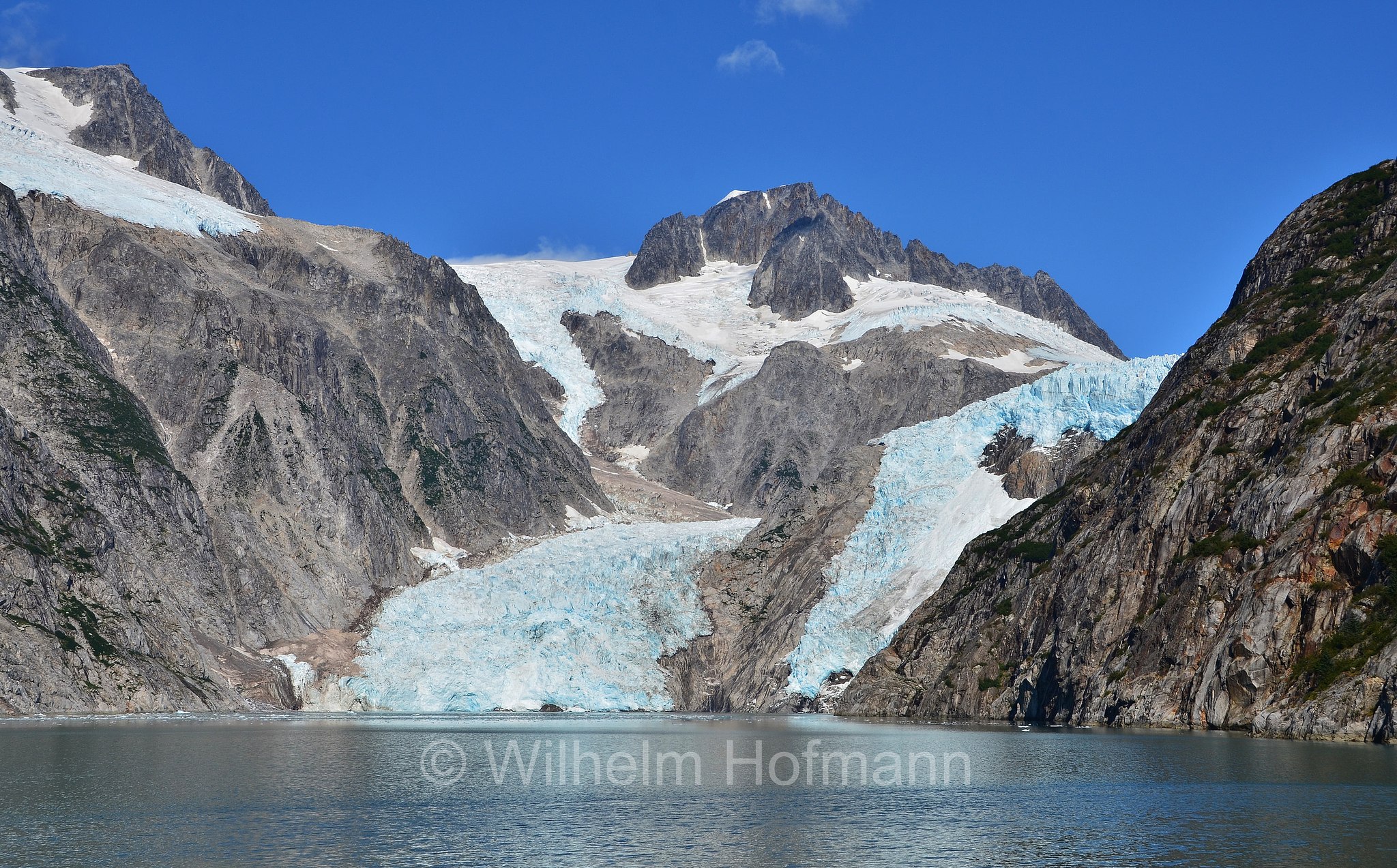 Northwestern Glacier, Northwestern Lagoon, Kenai Fjords National Park, Kenai-Fjords-Nationalpark, Parco nazionale dei Fiordi di Kenai, Alaska, USA