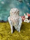 Tender Owl on Watch, little ceramic sculpture