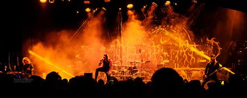 Die polnische Death-Metal-Band DECAPITATED in der Columbiahalle Berlin