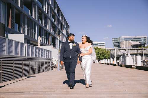 Bride and Groom's First Look