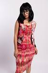 Ribbed Dress  -  Rosé Hour (Red)