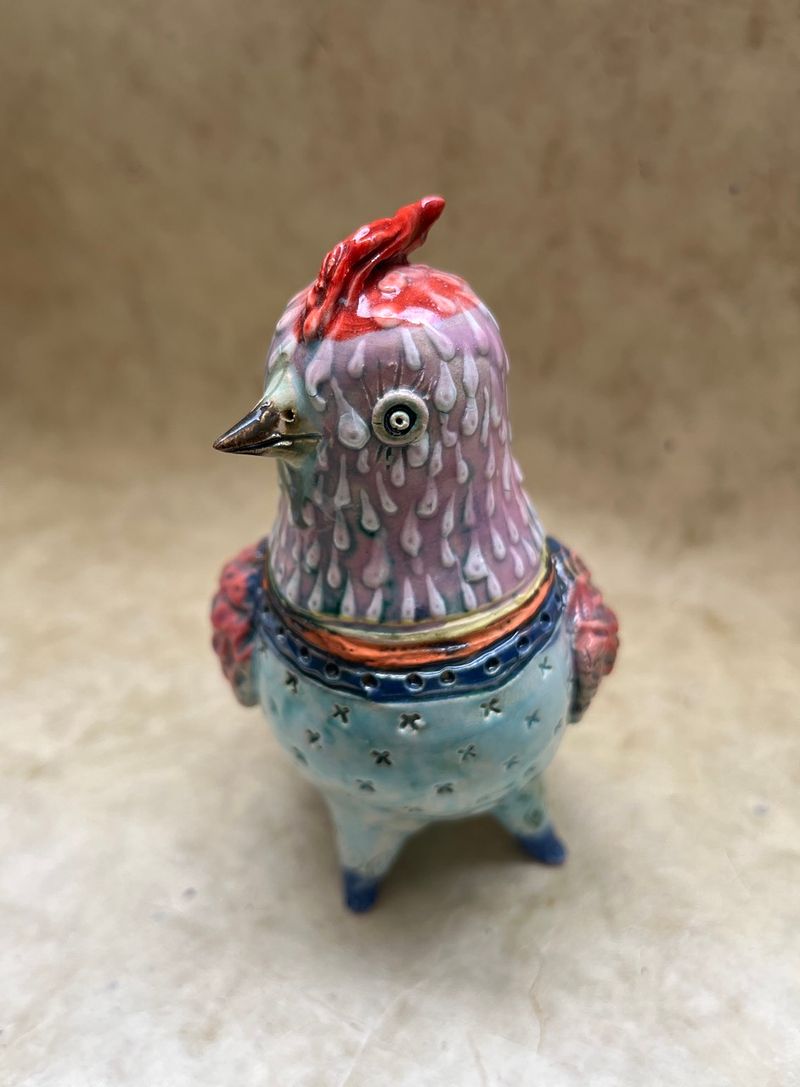 Sommer bird, mini-sculpture