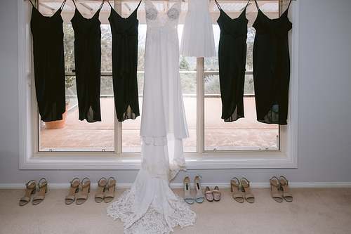 Bride Getting Ready