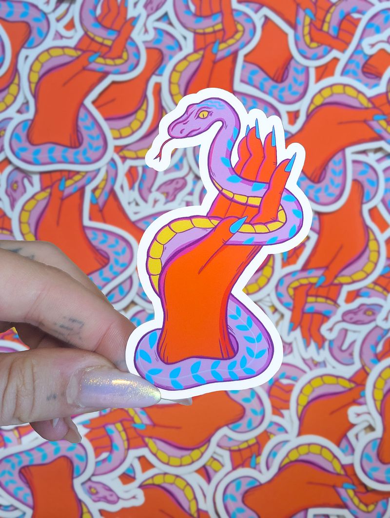 Toxic Charm - Waterproof Glossy Vinyl Sticker