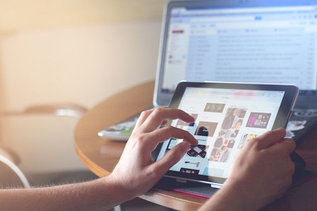 Utilizzo del Web su iPad