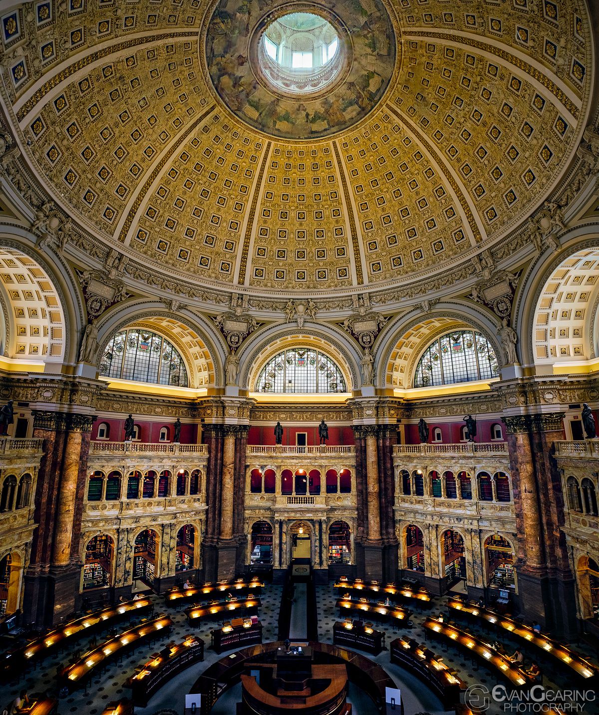 Library of Congerss Main Reading Room