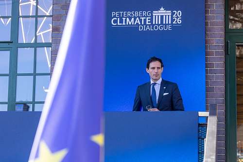Commissioner Wopke Hoekstra, Petersberg Climate Dialogue 2026, in Berlin, 22.04.2026
