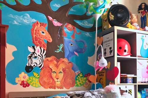 2013 Private Mural - Zoe