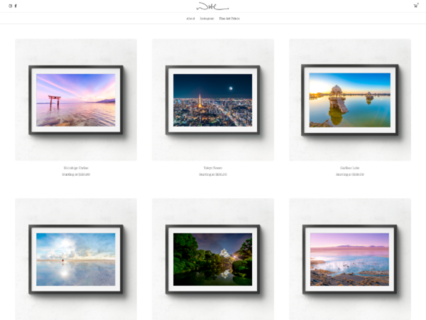 Fine Art Prints verkopen via voorbeeld online