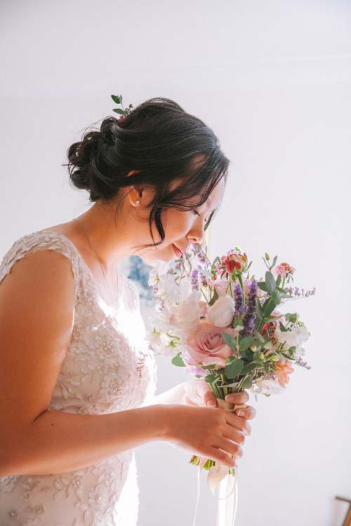 Bride Getting Ready