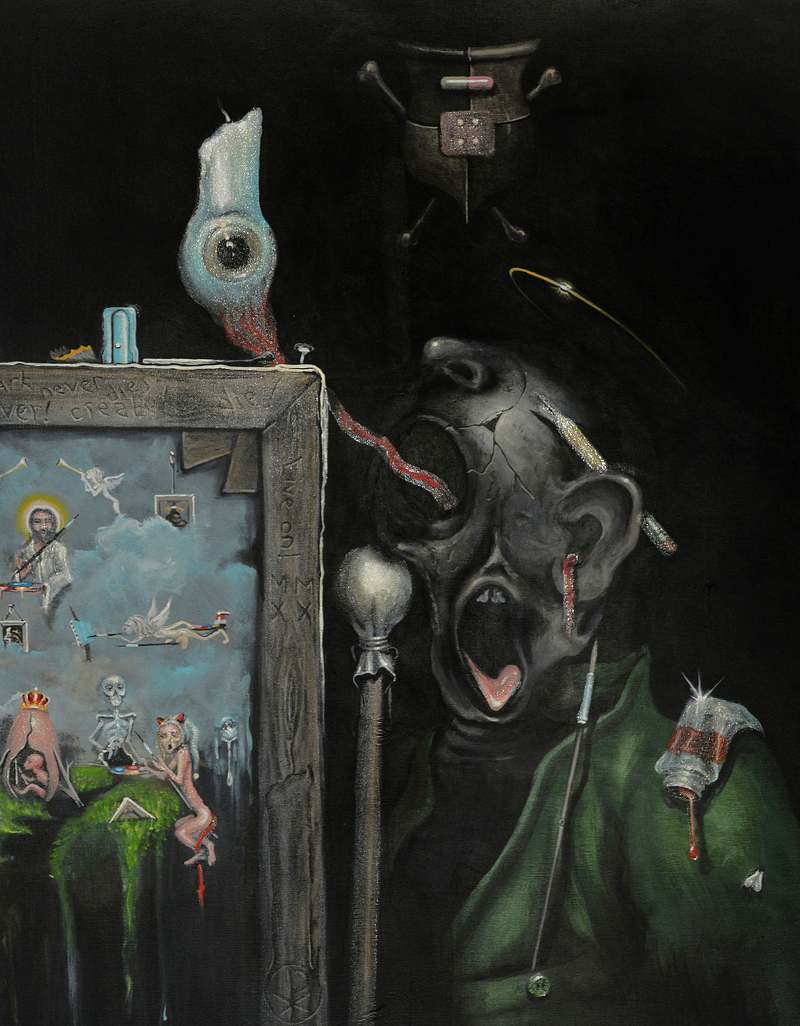 Arnold Janssen - The dead artist
