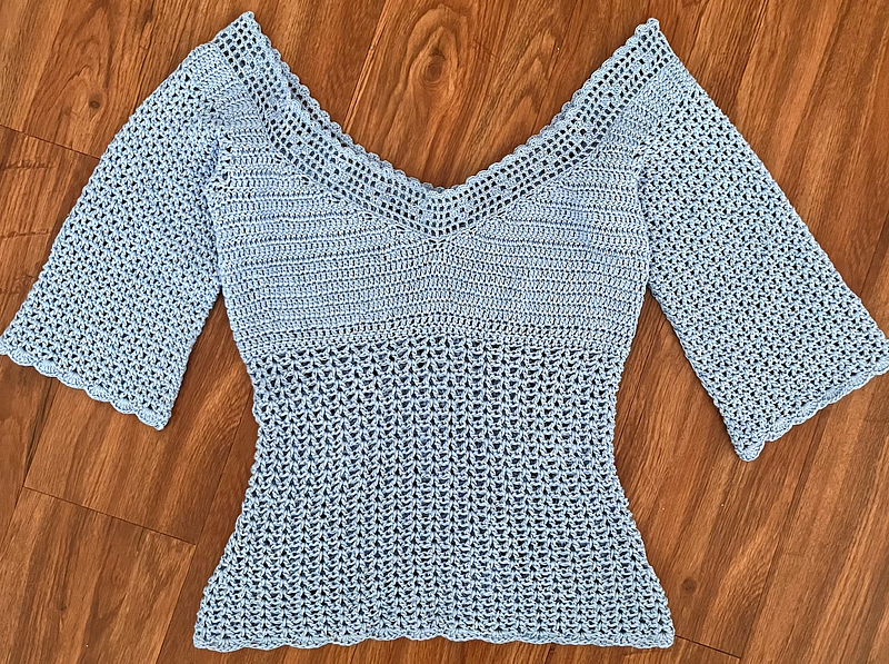 Zena Top PDF Crochet Pattern
