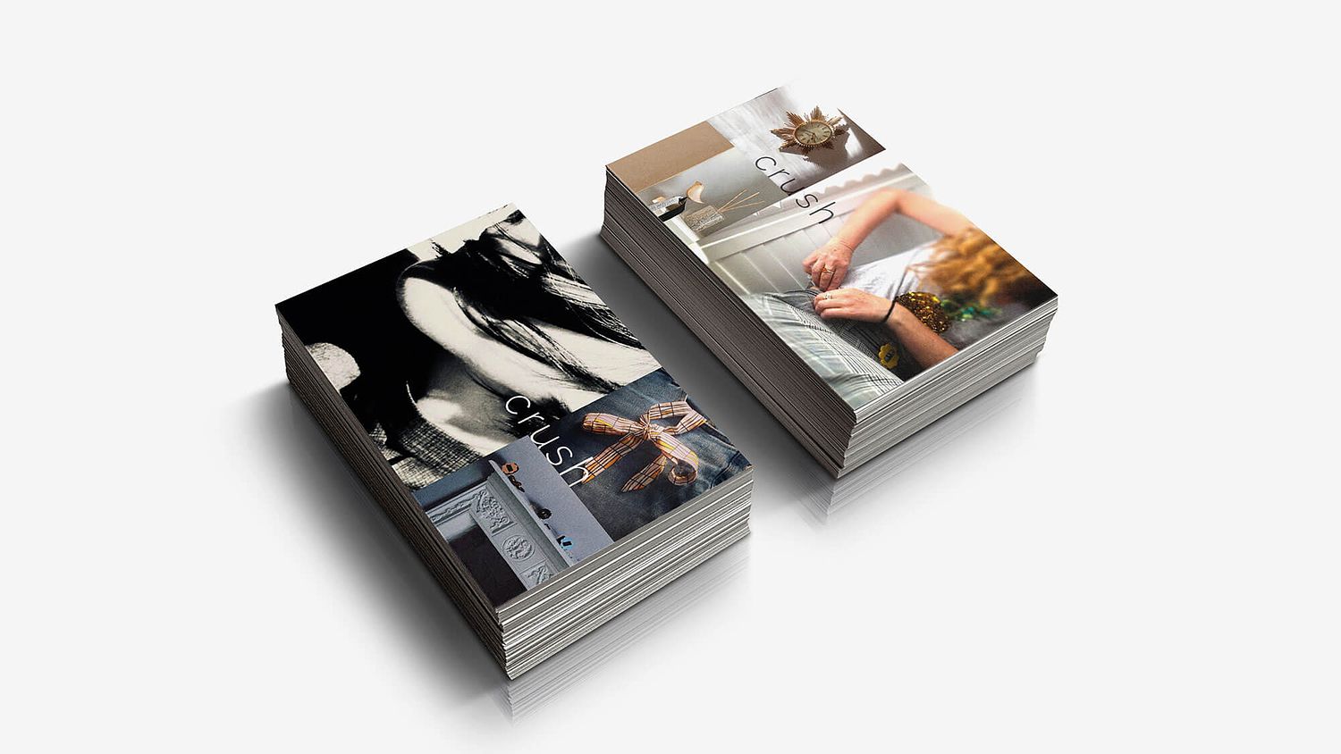 print marketing postcards for sustainable accessories brand