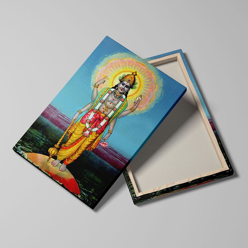Vishnu: The Protector of the Universe by Raja Ravi Verma