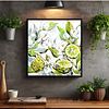 Bergamot Fruit And Flowers | Botanical Art Print