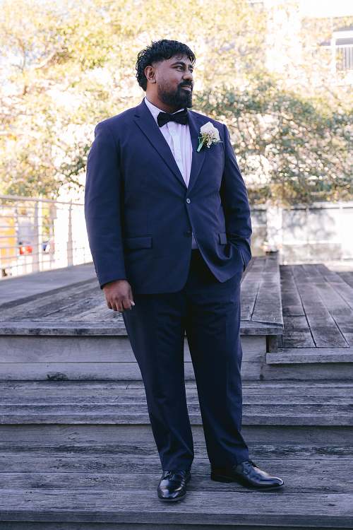 Bride and Groom's First Look