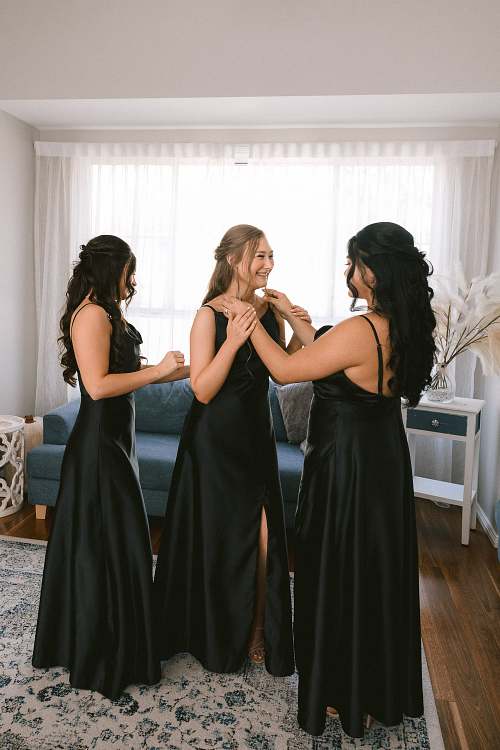 Bride Getting Ready