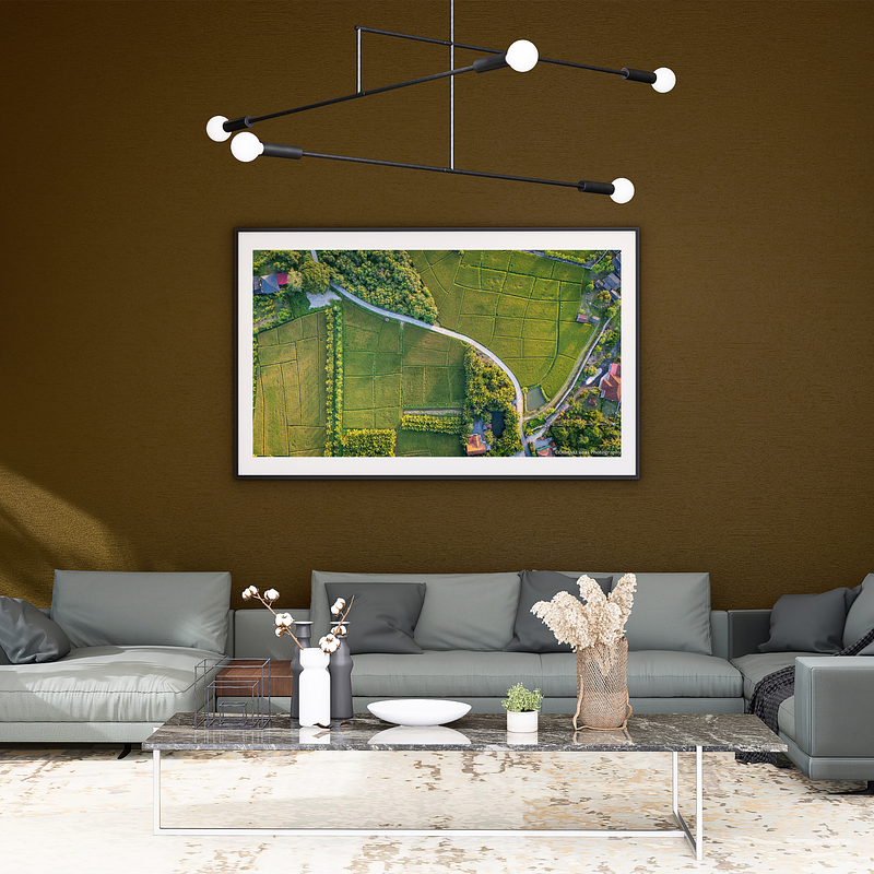 COLLECTION - FROM ABOVE HORIZONTAL - "The Rice Grid" - LIMITED EDITION 10 of 10