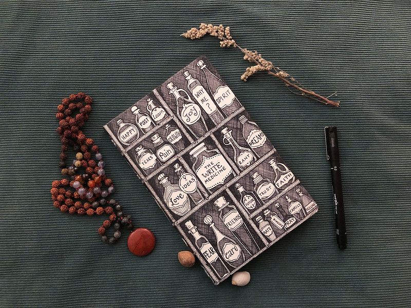 The Write Medicine A5 Notebook