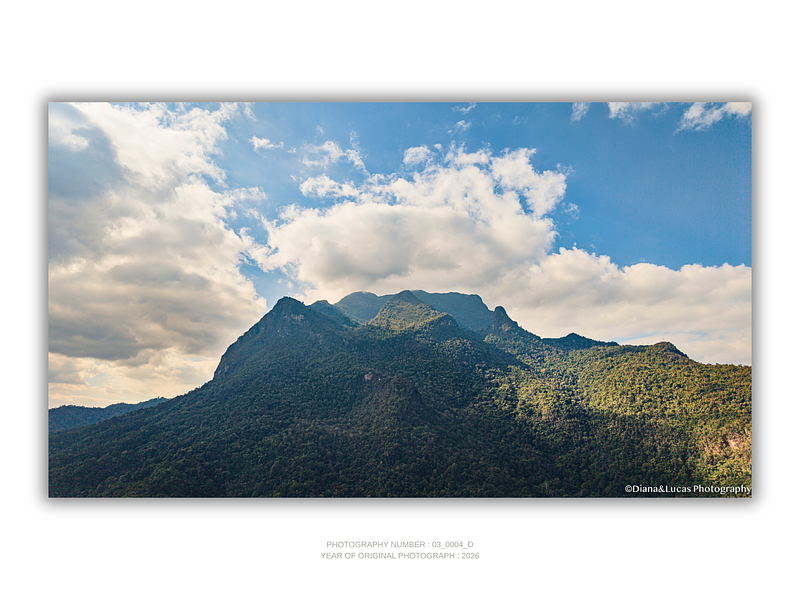 COLLECTION - FROM ABOVE HORIZONTAL - "The Peak" - LIMITED EDITION 10 of 10