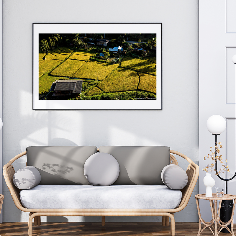 THE ONE - AERIAL PRINTS - "Ready to Harvest" - LIMITED EDITION 5 of 5