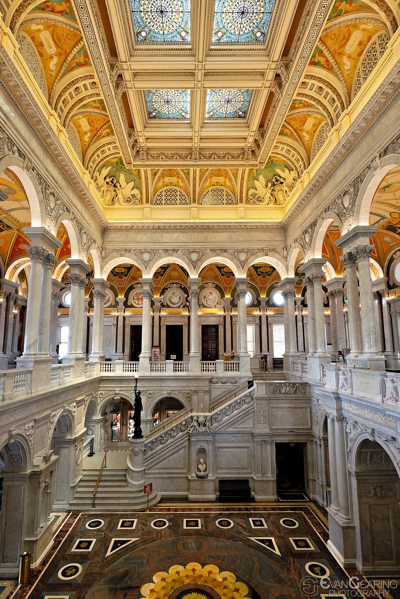 The Great Hall of the Library of Congress