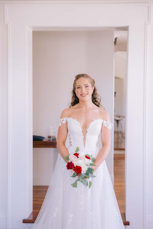 Bride Getting Ready