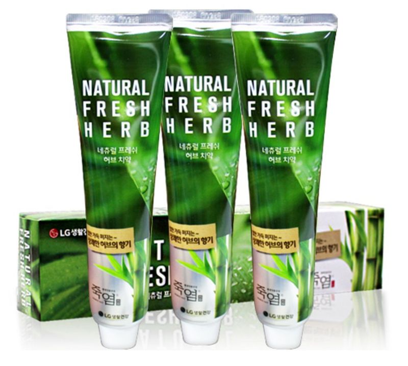 LG Bamboo Salt Fresh Herb toothpaste 160gm