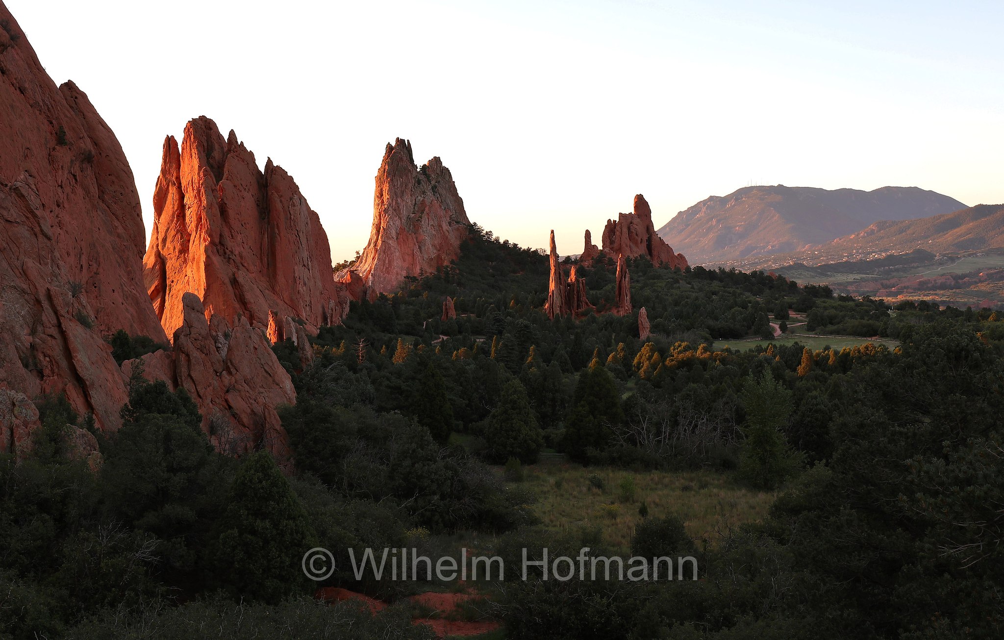 Garden Of The Gods, Cathedral Valley, Colorado, USA