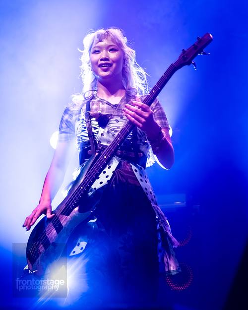 Die japanische Metalcore-Band HANABIE in Huxleys Neue Welt, Berlin
