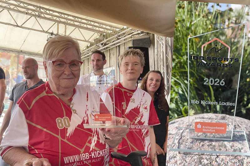 Ibbenb&uuml;rener Kickers Ladies mit dem Ibb Sports Award 2026 ausgezeichnet
