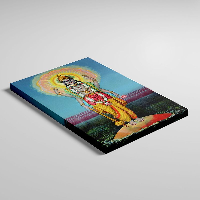 Vishnu: The Protector of the Universe by Raja Ravi Verma