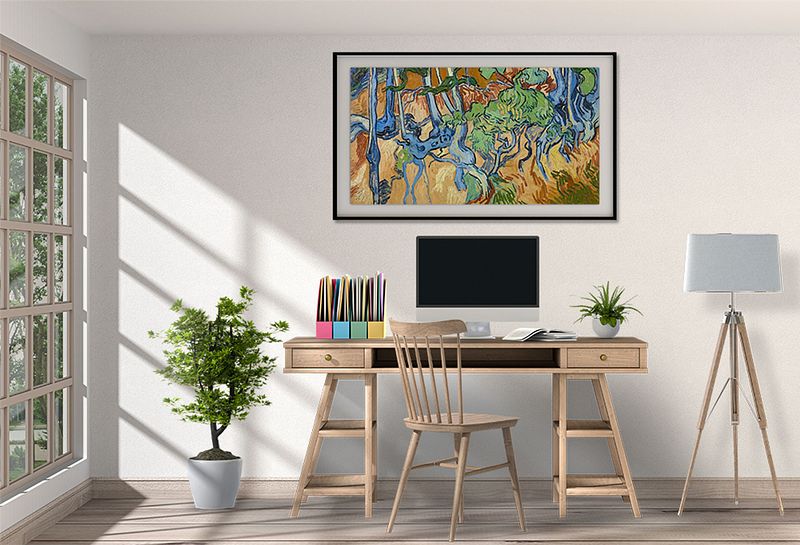 Tree Roots – A Glimpse into Van Gogh’s Last Moments Through Nature’s Tangle
