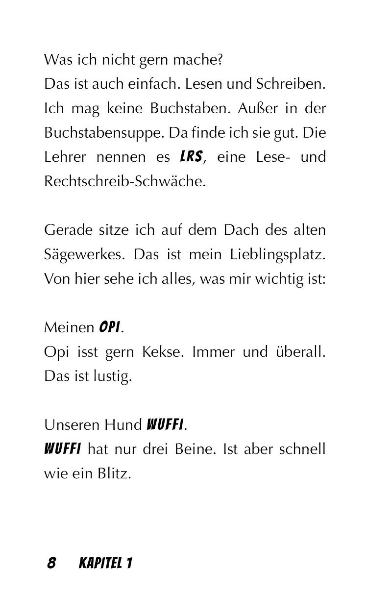 Käpt'n Fantastikoo: Auf nach Carbonara!: Ein Buch für alle Kinder mit LRS