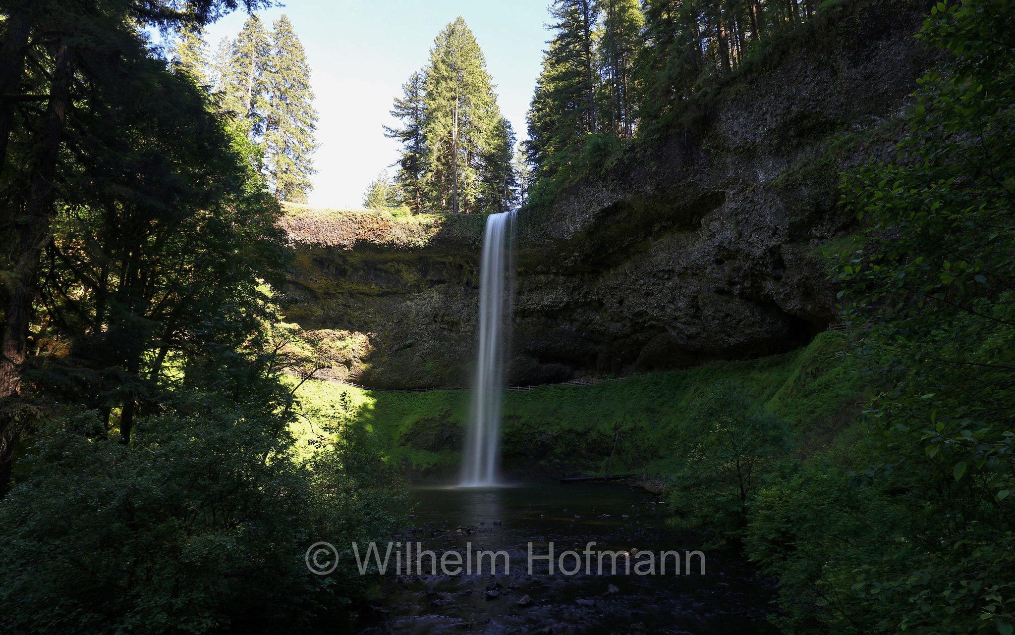Silver Falls, Silver Falls State Park, Oregon, USA