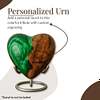 Heart Shape Small Wood Keepsake Urn | Wood mixed with Epoxy Resin