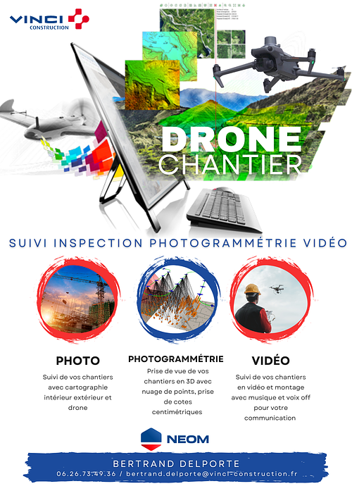 Prise de vue Drone
