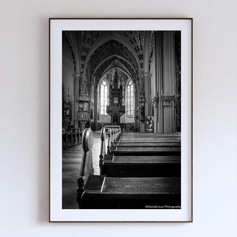 COLLECTION - SACRED DETAILS VERTICAL - "Gothic Light" - LIMITED EDITION 10 of 10