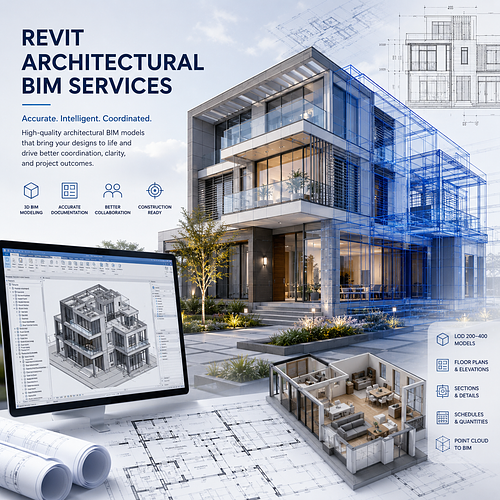 Revit Architectural BIM Services