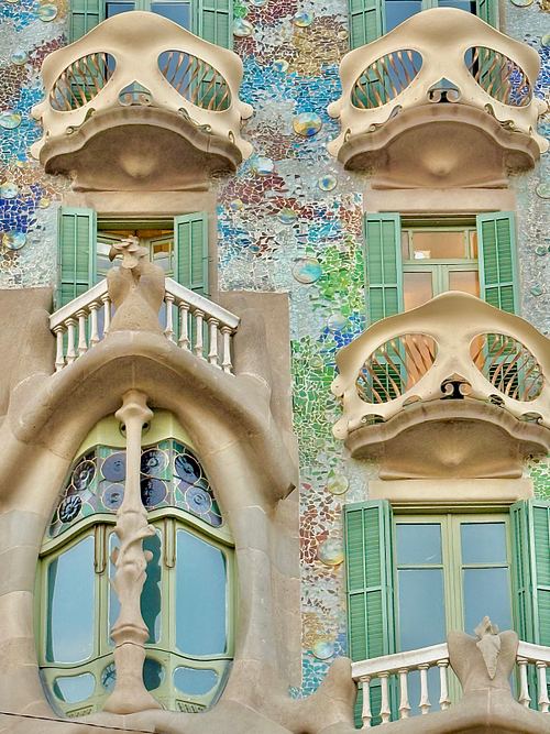 Casa Batlló . Barcelona . Spain